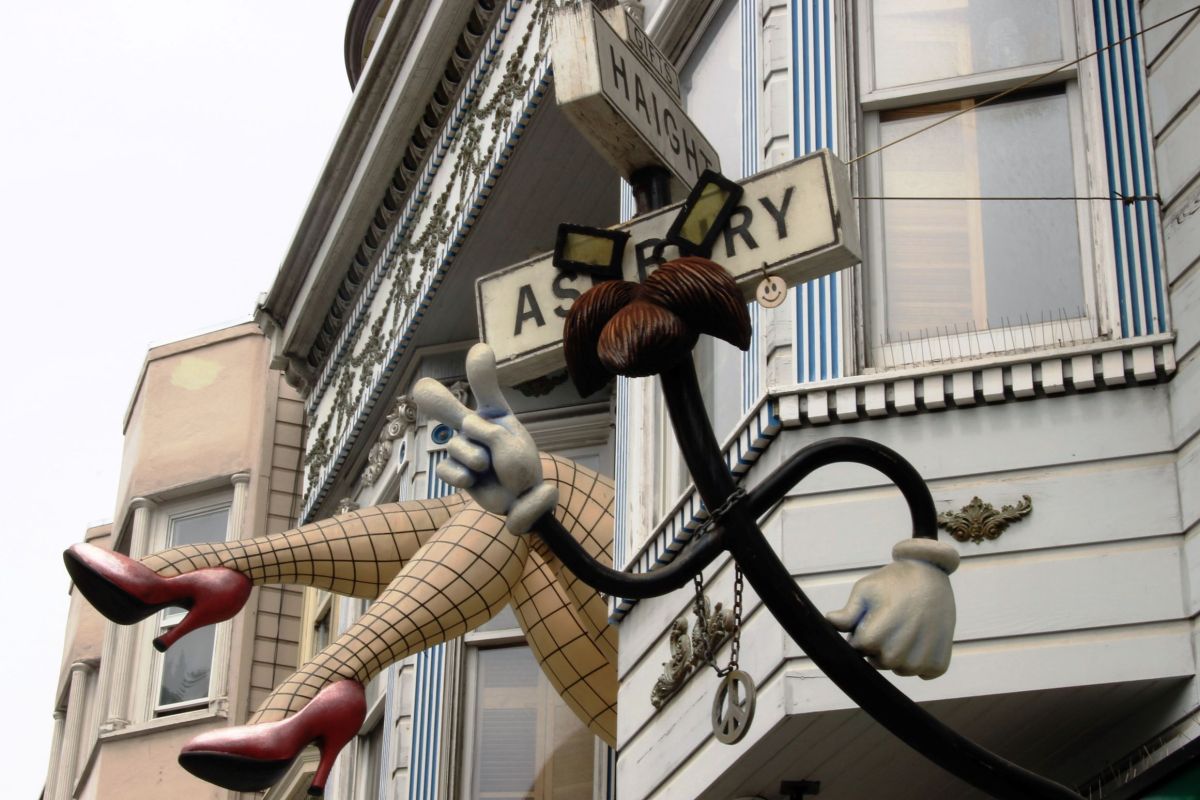 Haight-Ashbury Street by David Cassidi